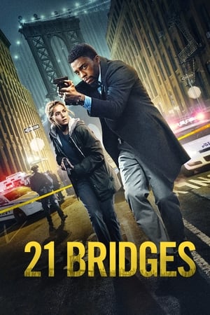 21 Bridges (2019) Hindi Dual Audio 400MB Movie Poster