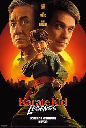 Karate Kid: Legends 2025 Hindi Dual Audio Movie Poster
