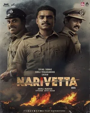 Narivetta 2025 Hindi Dual Audio Movie Poster