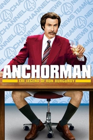 Anchorman: The Legend of Ron Burgundy (2004) Hindi Dual Audio [890MB] Movie Poster