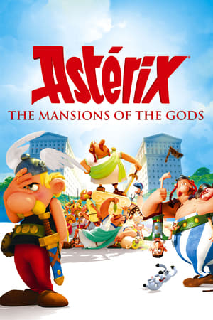 Asterix and Obelix Mansion of the Gods 2014 Hindi Dual Audio 300MB Movie Poster