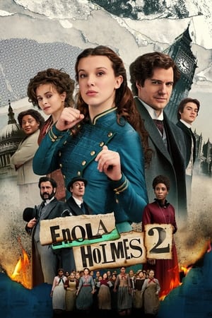 Enola Holmes 2 2022 Hindi Dual Audio Movie Poster