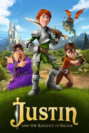 Justin and the Knights of Valour 2013 Hindi Dual Audio 300MB Movie Poster
