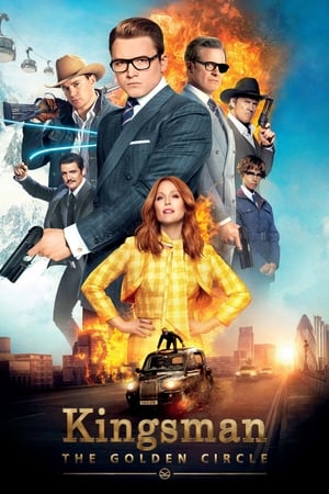 Kingsman The Golden Circle 2017 Dual Audio Hindi [200MB] Movie Poster