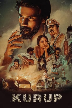 Kurup 2021 Hindi Dual Audio Movie Poster