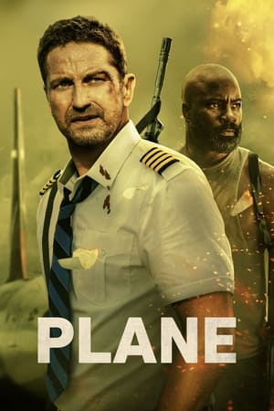 Plane (2023) Hindi Dual Audio – Movie Poster