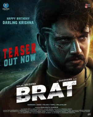 Brat 2025 Hindi Dual Audio Movie Poster
