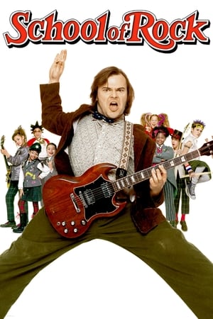 School of Rock (2003) Hindi Dual Audio 360MB Movie Poster