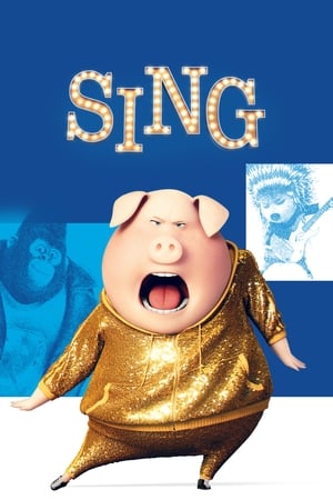 Sing (2016) Hindi Dual Audio [860MB] Movie Poster