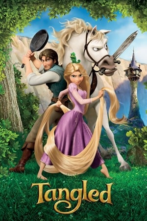 Tangled (2010) Hindi Dual Audio [1GB] Movie Poster