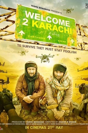 Welcome 2 Karachi 2015 Hindi [350 MB] Movie Poster